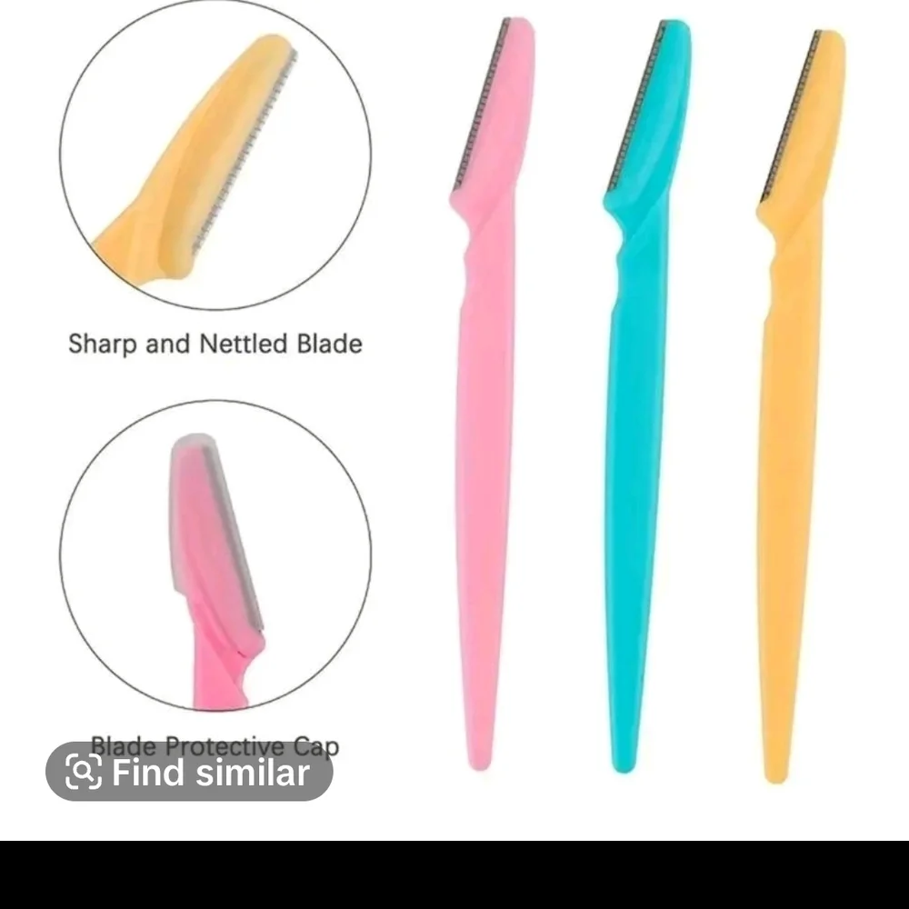 Colorful Facial Razors Set